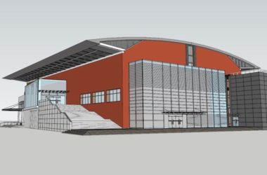 Modern Multi-Story Gymnasium Design in SketchUp-BIM WORLD