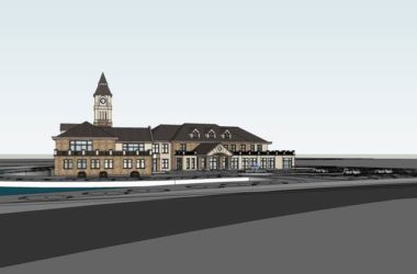 SketchUp Business Model: Multi-Story Classical Style Commercial Club-BIM WORLD