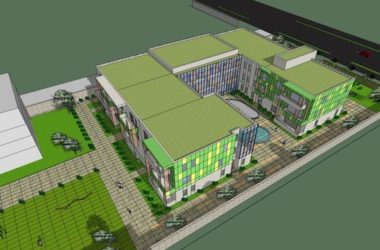 Multi-Story Kindergarten School Design | Modern Campus Architecture in SketchUp-BIM WORLD