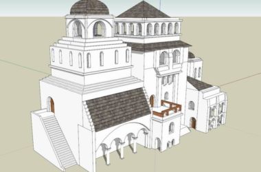 SketchUp Model: Multi-Story Classical Residential Activity Center-BIM WORLD