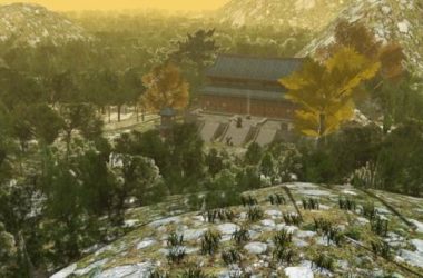 SketchUp Model of a Multi-Story Ancient Chinese Buddhist Temple-BIM WORLD