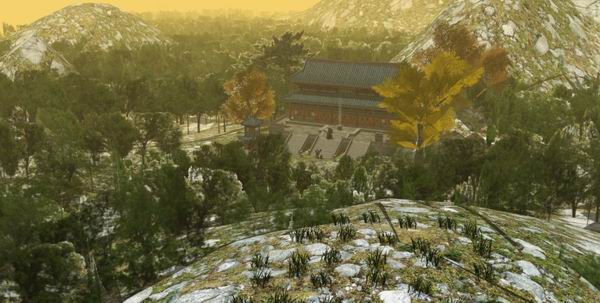 SketchUp Model of a Multi-Story Ancient Chinese Buddhist Temple