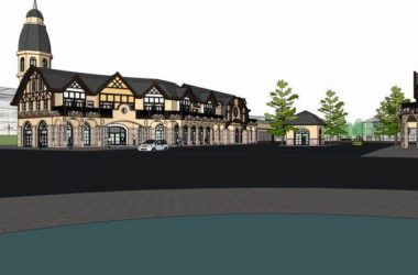 SketchUp Business Model: Multi-Story Clubhouse in British Classical Style for Commercial Use-BIM WORLD