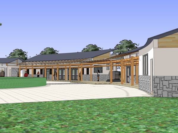 Modern Lingnan Cultural Landscape Model in SketchUp