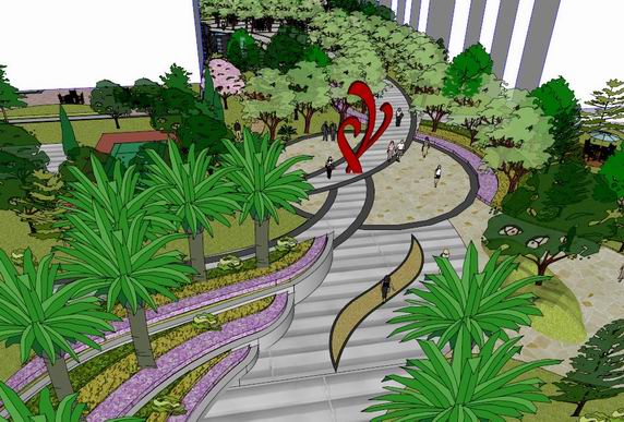 SketchUp Landscape Models: Community, Residential, and Modern Designs