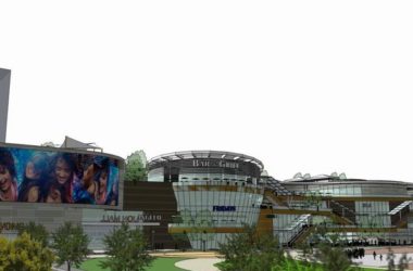 SketchUp Business Model: Modern Multi-Story Commercial Beer City Design-BIM WORLD