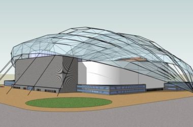 Modern Multi-Story Gymnasium Model in SketchUp-BIM WORLD