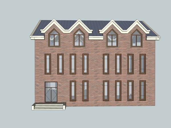 SketchUp Business Model: Designing a Multi-Story Classical Commercial Building