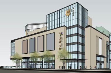 SketchUp Hotel Model: Modern High-Rise Commercial Hotel Proposal-BIM WORLD