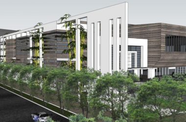 SketchUp Cultural Model: Modern Multi-Story Theater Architecture-BIM WORLD