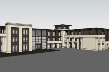 Classical Multi-Story Residential Activity Center | SketchUp Model-BIM WORLD