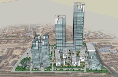 SketchUp Complex Model: Modern Super High-Rise Office, Commercial, Hotel, Residential, and Public Building-BIM WORLD