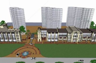 SketchUp Business Model | Multi-Story Classical Street-Side Commercial Building-BIM WORLD