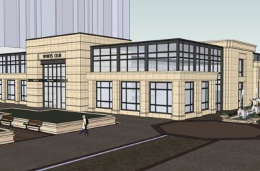 Multi-Story Classical Sports Club Gymnasium Model in SketchUp-BIM WORLD