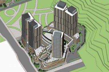 SketchUp Complex Model: Multi-Story Mixed-Use Super High-Rise with Commercial and Residential Modern Design-BIM WORLD
