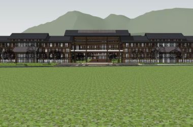 Classical Multi-Story Office Building Model in SketchUp-BIM WORLD