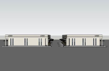 Sketchu Industrial Building | Multi-Story Modern Logistics Warehouse and Factory-BIM WORLD