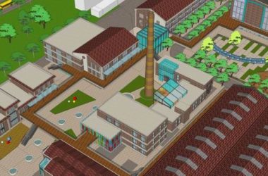 Sketchu Industrial Factory: Multi-Story Renovation Plan for Modern Industrial and Public Spaces-BIM WORLD