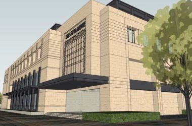 Modern Multi-Story Office Building Model in SketchUp-BIM WORLD
