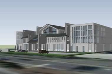 SketchUp Business Model: Multi-Story Modern Commercial Restaurant Canteen-BIM WORLD