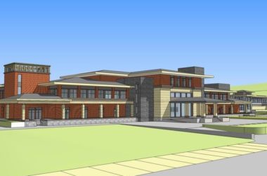SketchUp Multi-Story Wuhai Hotel Model with Clubhouse and Classical Architecture-BIM WORLD