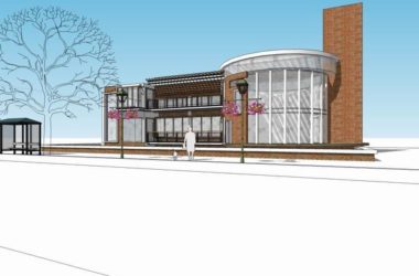 Modern Multi-Story Residential and Sales Office Model in SketchUp-BIM WORLD
