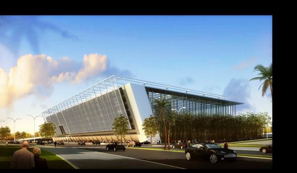 Modern Multi-Story Office Building Model in Shenzhen Talent Park | SketchUp Design