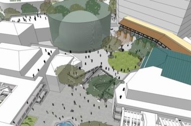 SketchUp Business Model: Multi-Story Commercial Streets and Modern Public Buildings-BIM WORLD