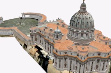 SketchUp Cultural Model: Multi-Story Classical Church Architecture-BIM WORLD