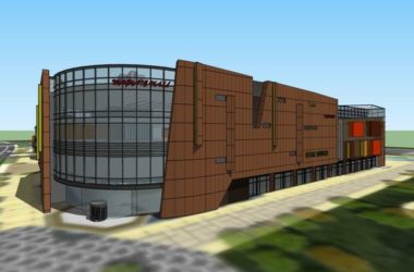 SketchUp Complex Model | Multi-Story High-Rise Office, Commercial Clubhouse in Modern Style-BIM WORLD