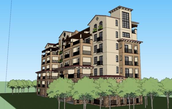 SketchUp Residential Design: Multi-Story Spanish Classical Home