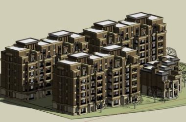 Classical Multi-Story Residential Model in SketchUp-BIM WORLD