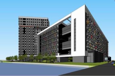 SketchUp Business Model for Modern High-Rise Apartment Residences-BIM WORLD