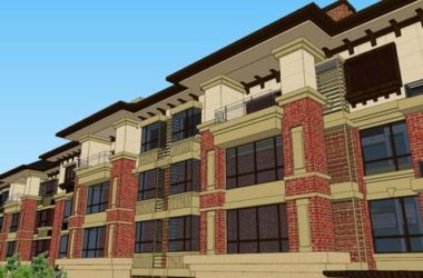 SketchUp Residential Model: Multi-Story Classical Style Home-BIM WORLD