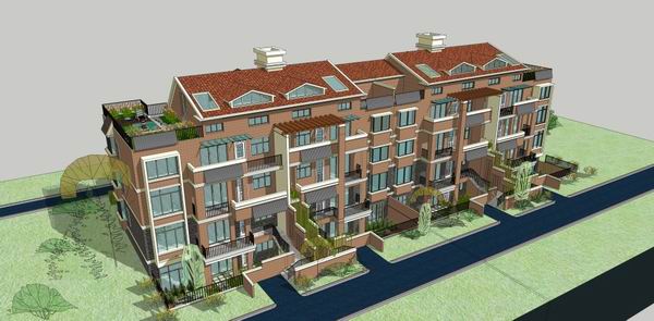 SketchUp Residential Design: Multi-Story Classical Garden Home