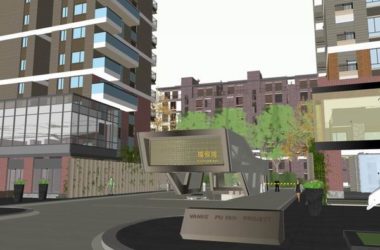 Modern High-Rise Residential Building Model in SketchUp | Floors 10-34-BIM WORLD