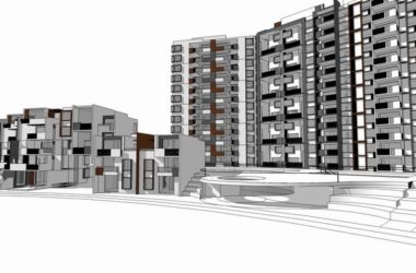 SketchUp Residential Models: Modern High-Rise, Western-Style, and Sea View Homes-BIM WORLD