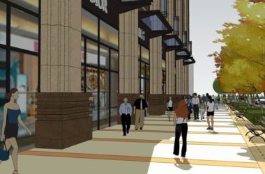 SketchUp Model: 16-Story Mixed-Use Building with Residential and Commercial Spaces in Classical Style-BIM WORLD