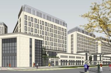 Modern High-Rise Residential Building with Street-Level Commercial Space | SketchUp Model, 11 and 18 Floors-BIM WORLD