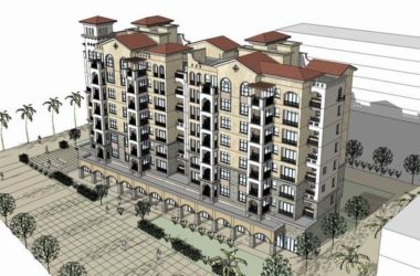Classical Multi-Story Residential Model in SketchUp-BIM WORLD