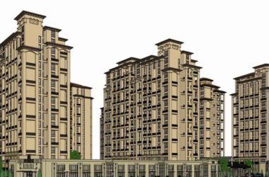 Modern High-Rise Residential Building Models in SketchUp-BIM WORLD