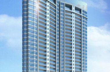 Modern 18-Story High-Rise Residential Building SketchUp Model-BIM WORLD