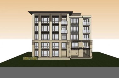 Modern Multi-Story Apartment Residential Model in SketchUp-BIM WORLD