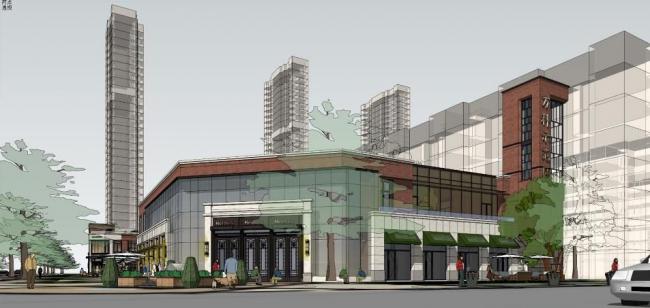 SketchUp Business Model: Designing a Multi-Story Neoclassical Commercial Building