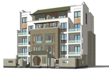SketchUp Residential Designs: Multi-Story Homes, Rural Houses, and Modern Chinese Style Buildings-BIM WORLD