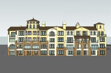 SketchUp Residential Model: Multi-Story Classical Style Housing Complex-BIM WORLD