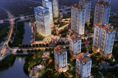 Classical 30-Story High-Rise Residential Building SketchUp Model-BIM WORLD