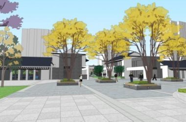 Modern 11-Story Multi-Unit Residential Complex SketchUp Model-BIM WORLD