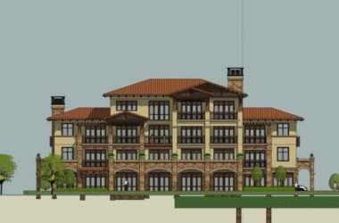 Classical Multi-Story Residential Apartment Model in SketchUp-BIM WORLD