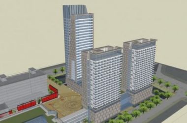 SketchUp Complex Model: Modern Super High-Rise Commercial Tower-BIM WORLD